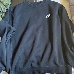 Nike black crewneck